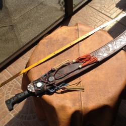 Grande machette guat&eacute;malt&egrave;que des ann&eacute;es 70.