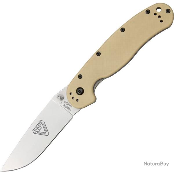 Couteau pliant  - ONTARIO "RAT" Randall's Adventure Training Tan