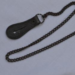 CHAINE MONTRE A GOUSSET-BOUSSOLE OU SIFFLET-INFANTERIE-ARTILLERIE-CAVALERIE-CHASSEUR A PIED-1&deg;WW