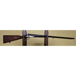 Fusil ancien Manufrance / Manufacture Fran&ccedil;aise d'Armes de Saint-&Eacute;tienne - Calibre 12 - chiens exter