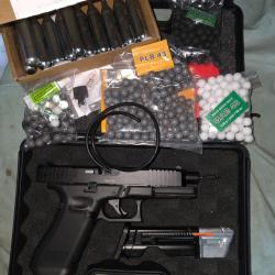 [BON PLAN] GLOCK 17 GEN 5 T4E CAL 43  [D&eacute;brid&eacute;] 10 JOULES + Accessoires