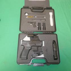 Pistolet CANIK METE MC9L en 9x19mm complet avec sa mallette