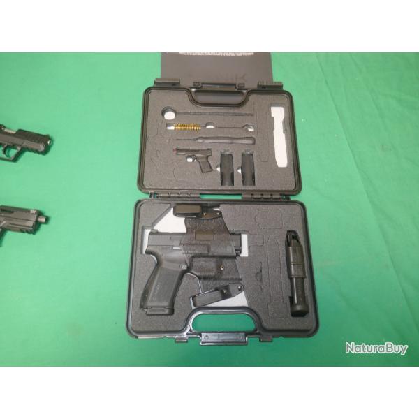 Pistolet CANIK METE MC9L en 9x19mm complet avec sa mallette