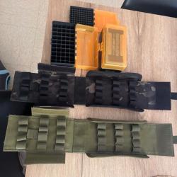 Boite et pochette munitions 308 22lr cal 12