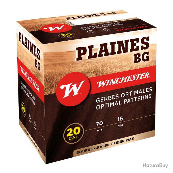 Munitions WINCHESTER cal.20/70 plaines 28gr par 25