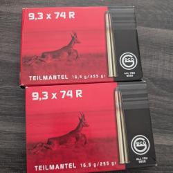 &Eacute;tuis GECO 9,3 x 94 R vide - pour rechargement sans prix de r&eacute;serve