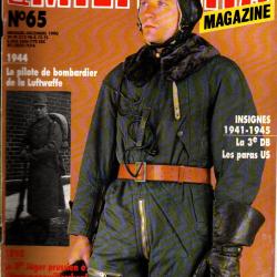Militaria magazine 65, pilote de bombardier germanique, officier fran&ccedil;ais bleu horizon 1915-19 part