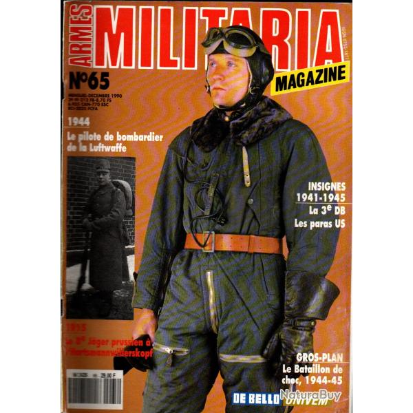 Militaria magazine 65, pilote de bombardier germanique, officier fran�ais bleu horizon 1915-19 part