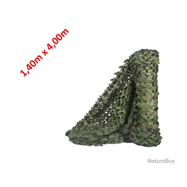 Filet de camouflage Jungle vert 1.4m x 4.00m - Livraison gratuite (2)