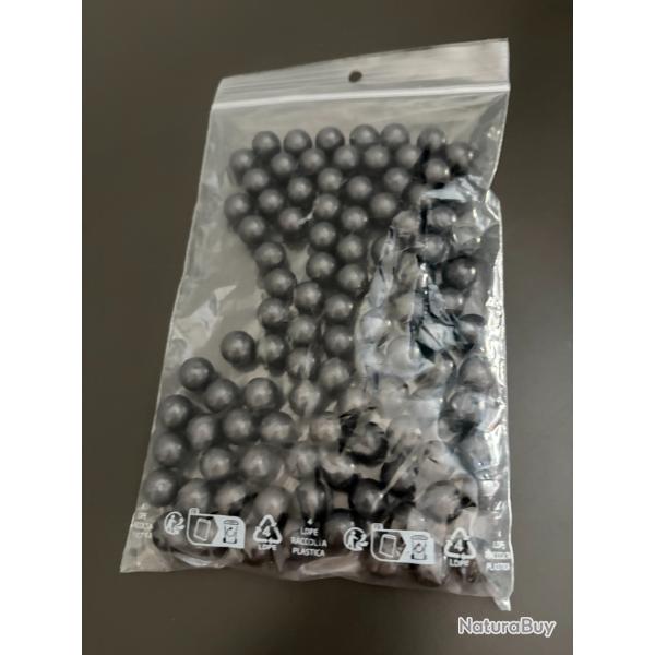LOT de 100 balles poudre noire 454