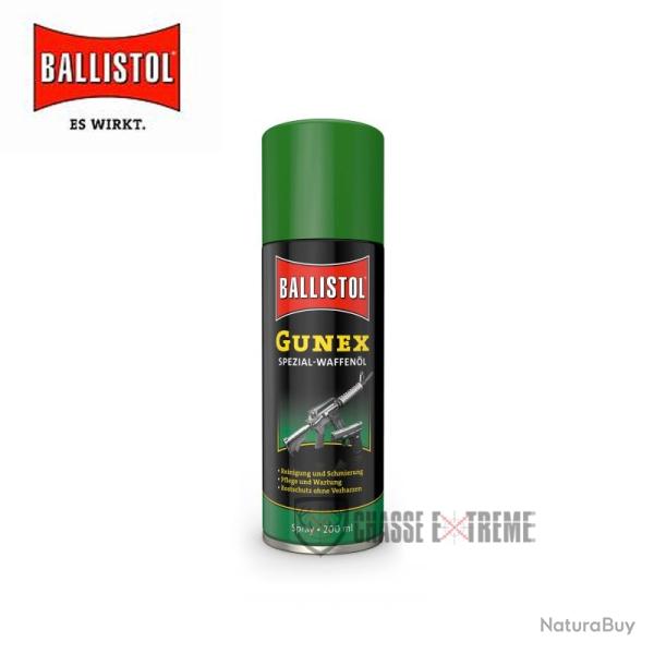 Bombe d'Huile BALLISTOL Gunex 2000 200Ml