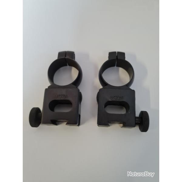Colliers de montage Diskop de 22mm pour support de 11mm