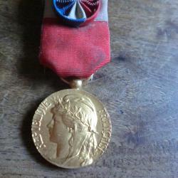m&eacute;daille honneur travail  N.TRICOIRE 1989