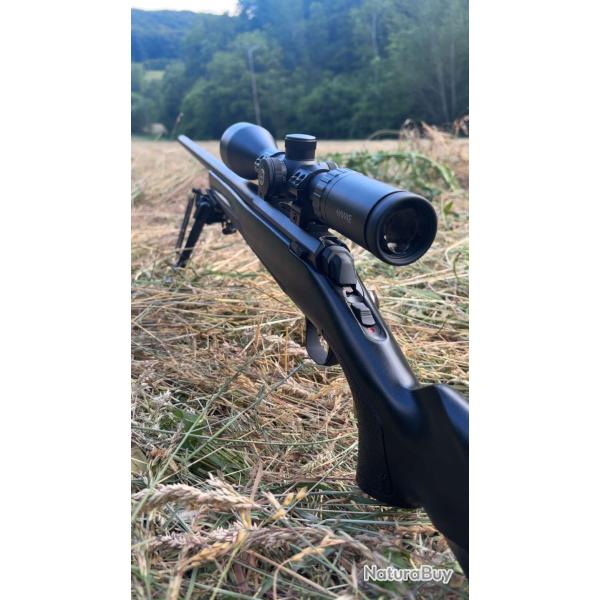 Carabine Browning X-Bolt Varmint Cal. 308 Win. + Lunette 4-12 x 50 Hawke + Bipied