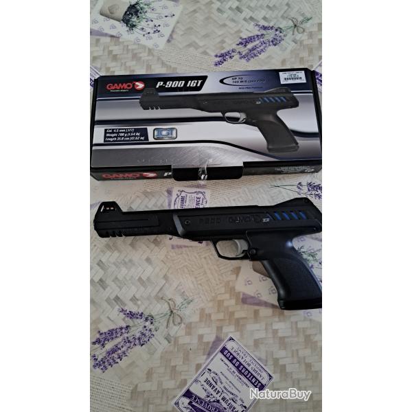 Pistolet cal 4.5.  3,37 joule