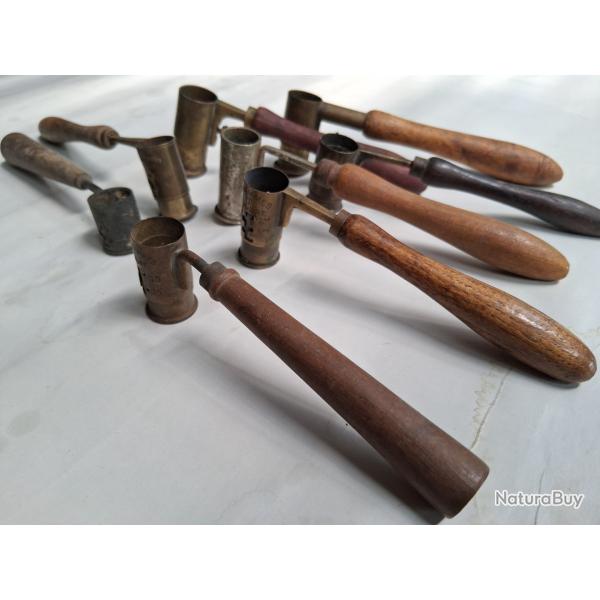 Lot de 8 Doseuses a poudre