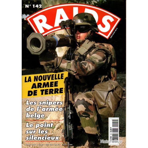 Raids 142 snipers arm�e belge, nouvelle arm�e de terre, profar 97, bil nicaragua, lapd,