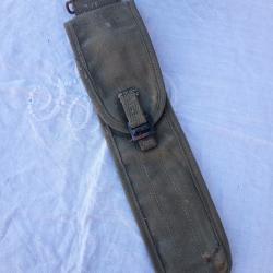 housse pour baguettes de nettoyage fusil carabine am&eacute;ricaine US 2&egrave;me guerre 1944