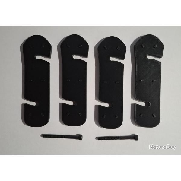 Lot de 4 Intercalaires (spacer) pour ch�ssis MDT Oryx/XRS