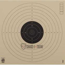 Lot de 20 cibles Carton 17X17 Pistolet ISSF