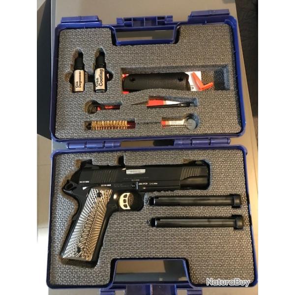 Pack Pistolet TISAS ZIG PC9 1911 Noir 5" cal.9x19