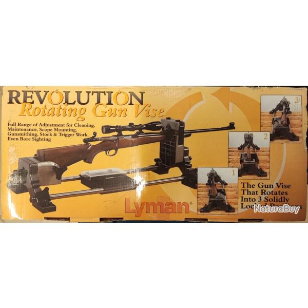 Etau Rotatif Pour Armes � Feu REVOLUTION ROTATING GUN VISE