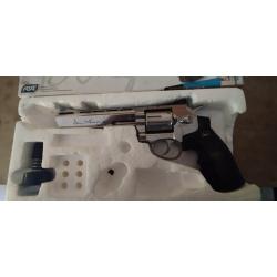 AIRGUN DAN WESSON CO2 6'' CHROME FULL METAL PLOMBS 4.5