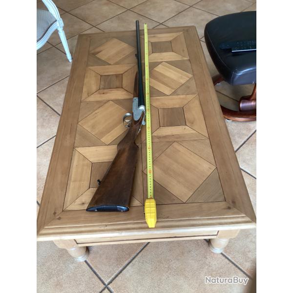 Vend fusil Favier juxtapos�es cal 12extracteur chambr� 70 avec platine Cross Anglaise  tr�s bon �t