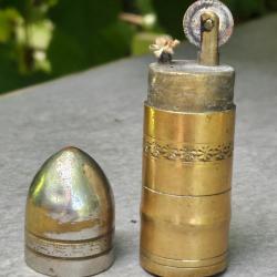 Briquet obus art de tranch&eacute;es 1914 1918