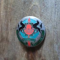 insigne 285&deg; compagnie de circulation routiere / drago paris nice