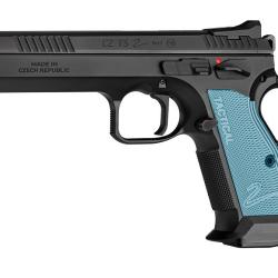 Pistolet CZ ts 2 custom bleu cal.9x19