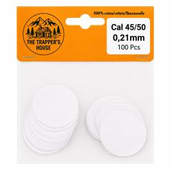 calepins poudre noire lot de 100,epaisseur 0,21mm calibre 45/50
