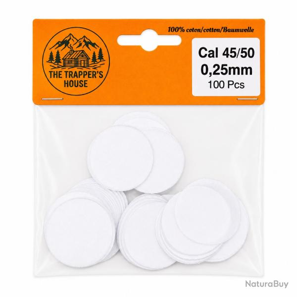 calepins poudre noire lot de 100,epaisseur 0,25mm calibre 45/50