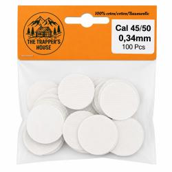 calepins poudre noire lot de 100,epaisseur 0,34mm calibre 45/50