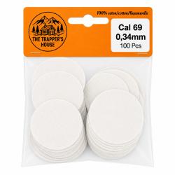 calepins poudre noire lot de 100,epaisseur 0,34mm calibre 69