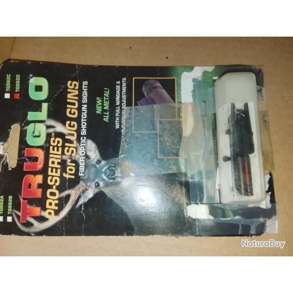 Lot Hausse + guidon  8mm TRUGLO SLUG S�rie Pro TG962D