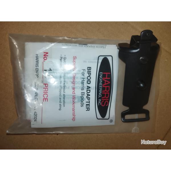 Adaptateur bipied HARRIS n�14 pour RUGER Mini 14  Mini 30 Mini Ranch