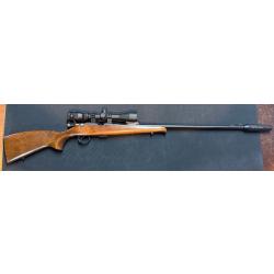 OCCASION CARABINE CZ 452 -2E ZKM CAL 22LR + LUNETTE HAWKE 3-9X40 + MODERATEUR DE SON FREYR & DEVIK