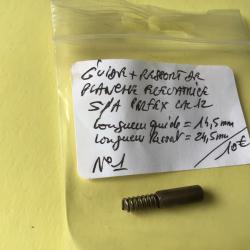 VENDU PAR LE-CUIRASSIER N&deg;1 GUIDE +RESSORT PLANCHE &Eacute;L&Eacute;VATRICE DE FUSIL SEMI/A PERFEX CALIBRE 12