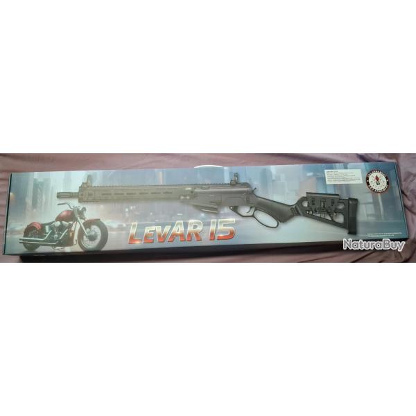 Bo�te vide d'origine en CARTON G&G Armament LEVAR 15 + calage - Airsoft