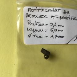 VENDU PAR LE-CUIRASSIER N&deg; 6 PETIT MENTONNET   POUR REVOLVER
