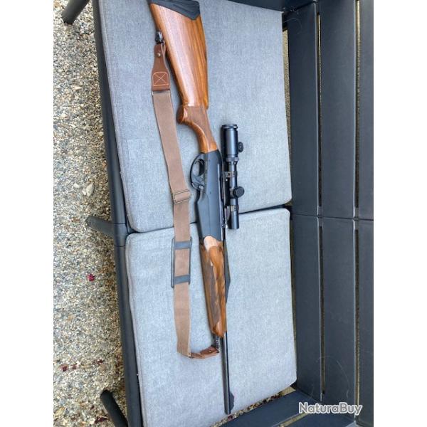 vends carabine de chasse BENELLI  ARGO  CAL  270 WSM TRES PEU TIRER avec lunette battue +malette