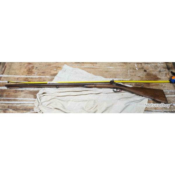 Fusil de chasse � poudre noire � deux coups