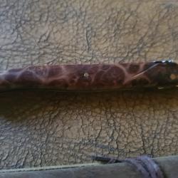 Laguiole red mallee piece unique