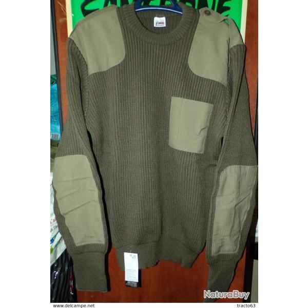 PULL DE TYPE COMMANDO DE FABRICATION POLONAISE , TAILLE 104-110 SOIT TAILLE 41 A 44 OU L , XL ,AVEC