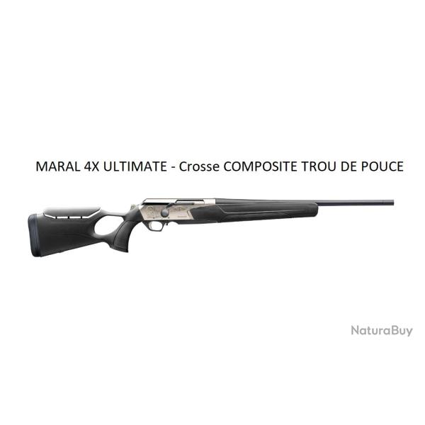 Browning MARAL 4X ULTIMATE 300 win mag COMPOSITE TROU DE POUCE