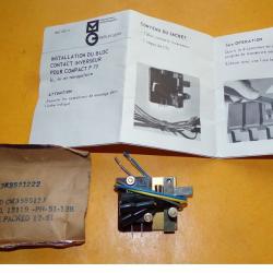 RADIO : BLOC CONTACT INVERSEUR POUR COMPACT F 70 , POUR RADIOAMATEUR BON ETAT VOIR PHOTO . POUR TOUT