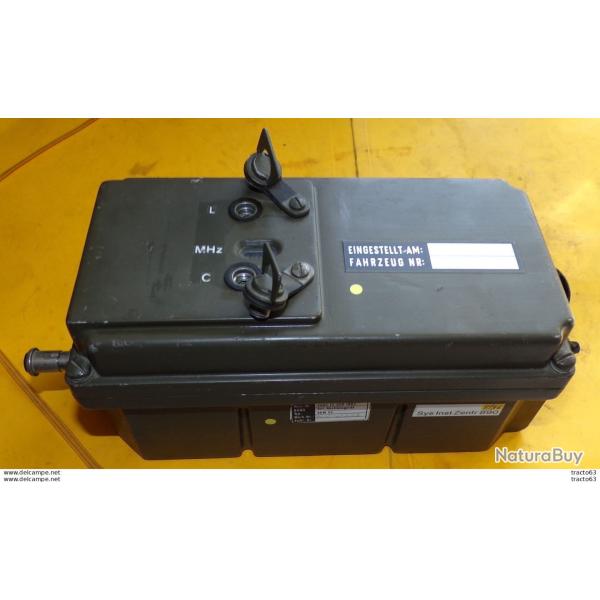 RADIO : BOITE ACCORD TYPE S.E.M 25�, BUND ANT.ABSTIMMGERAT ,FABRICATION ALLEMAGNE ,� POIDS TOTAL 2,8