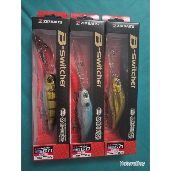 Leurre peche B.SWITCHER 6-0 NO RATTLE - 401 PERCH