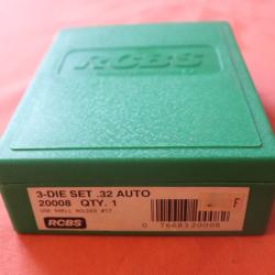 jeu d'outils RCBS en calibre 32 Auto